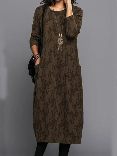 Eilish | Comfortable Elegant Fall/Winter Dress
