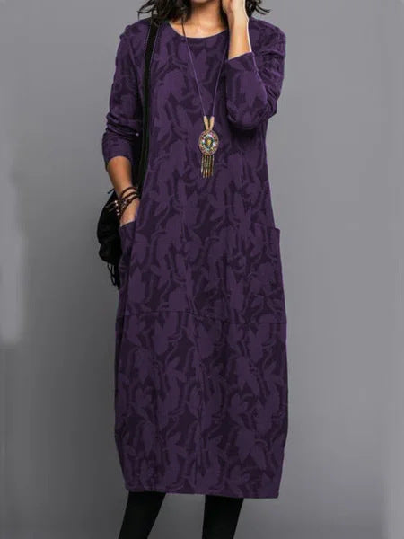Eilish | Comfortable Elegant Fall/Winter Dress