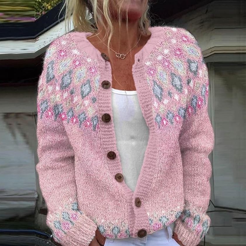 Aislinn – Soft Knit Button Cardigan