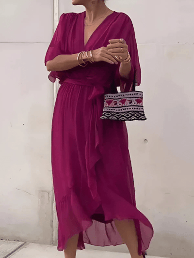 Ashlyn | Timeless Wrap Midi Dress
