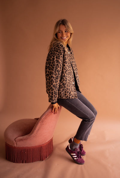 Sharlene | Trendy Leopard Jacket