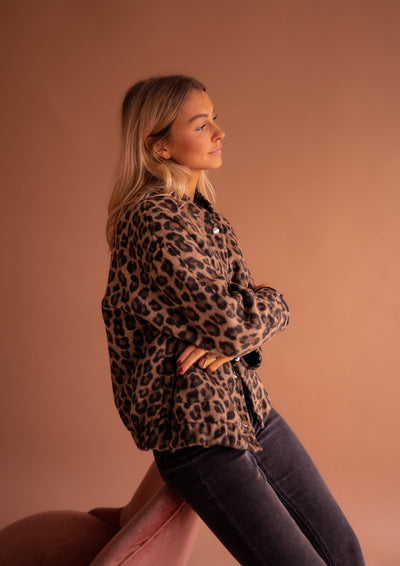 Sharlene | Trendy Leopard Jacket