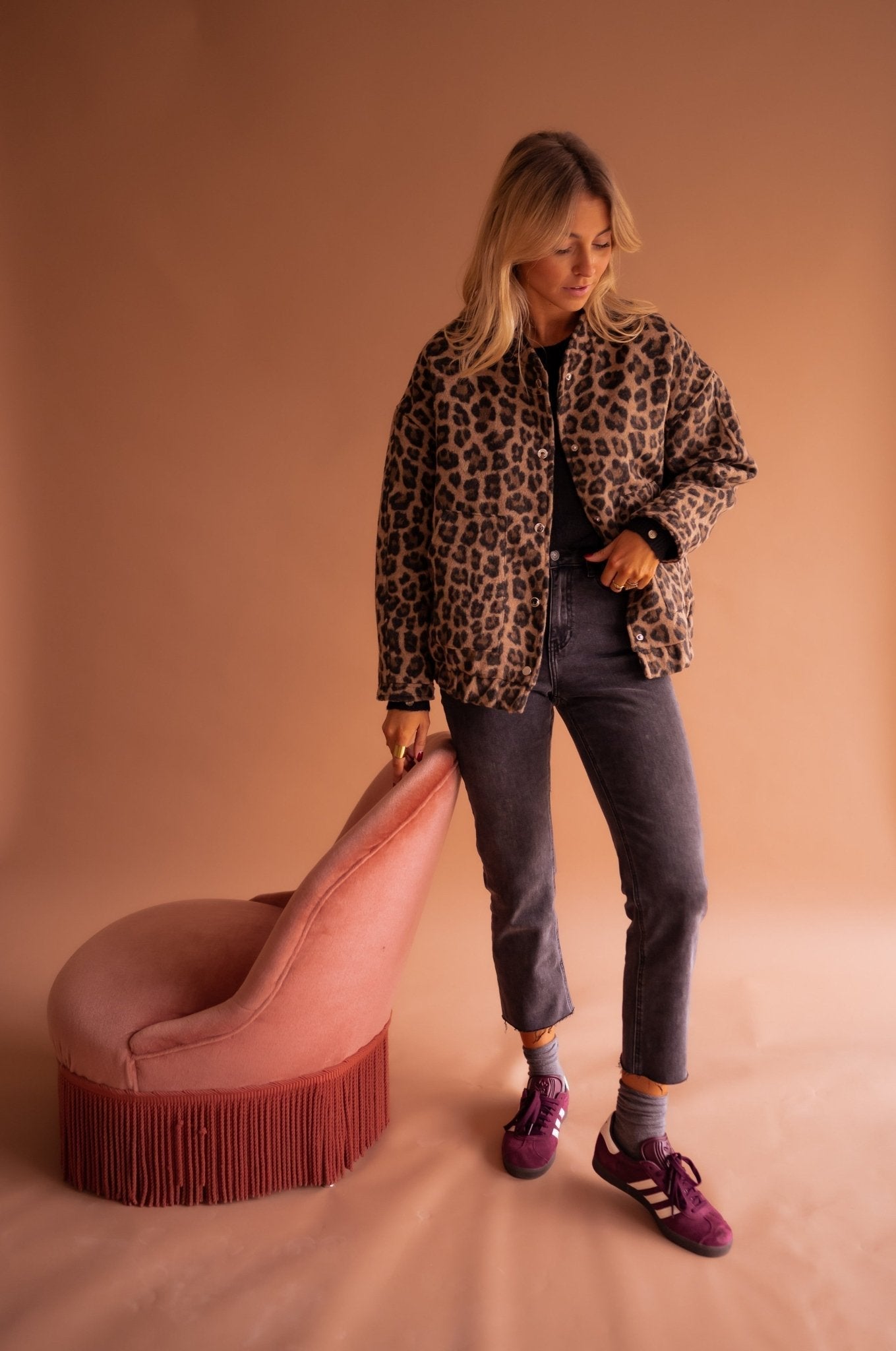 Sharlene | Trendy Leopard Jacket