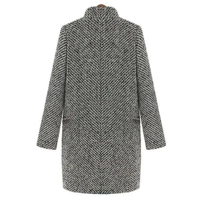 CLARA | Elegant Longline Coat for Chilly Days