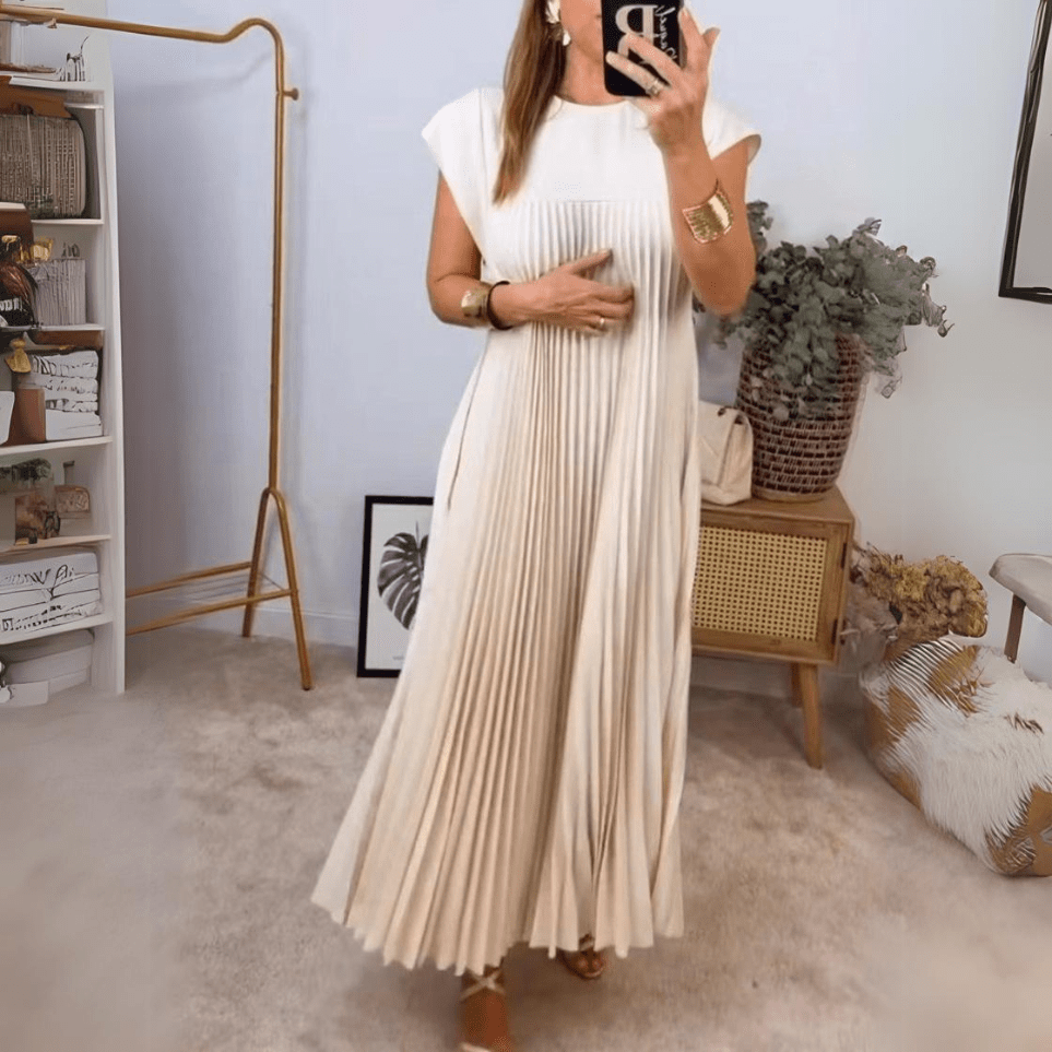 Dhane | Light And Fresh Pleated Dress