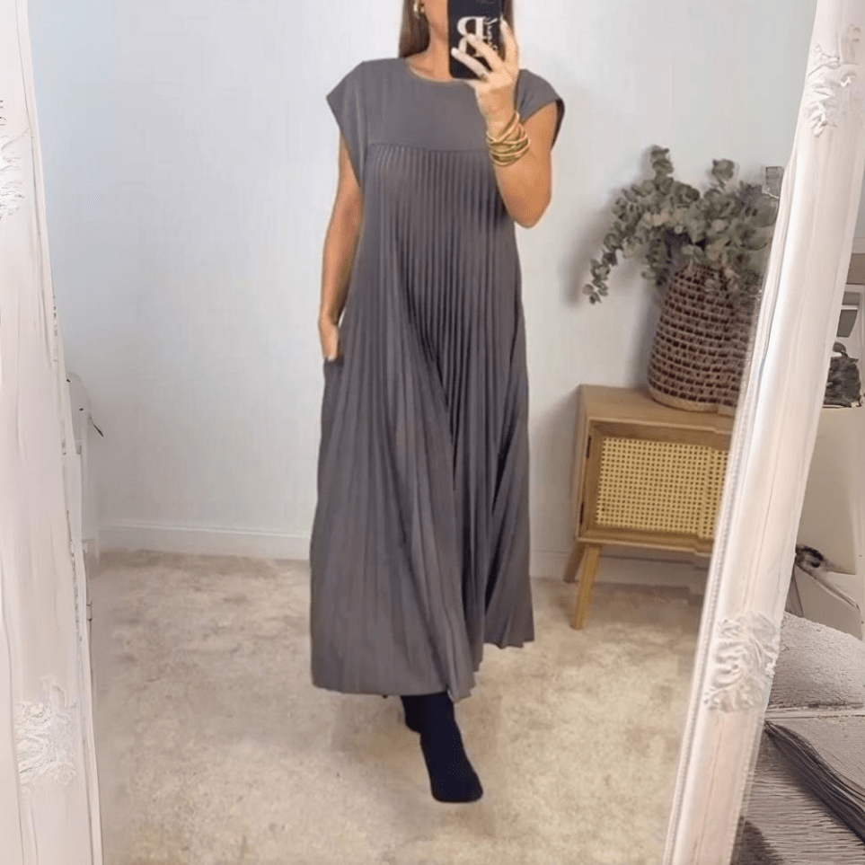 Dhane | Light And Fresh Pleated Dress