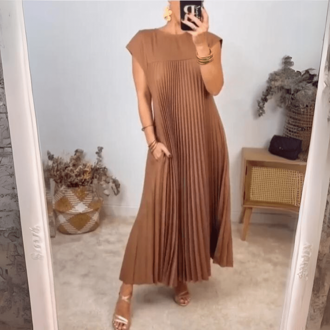 Dhane | Light And Fresh Pleated Dress