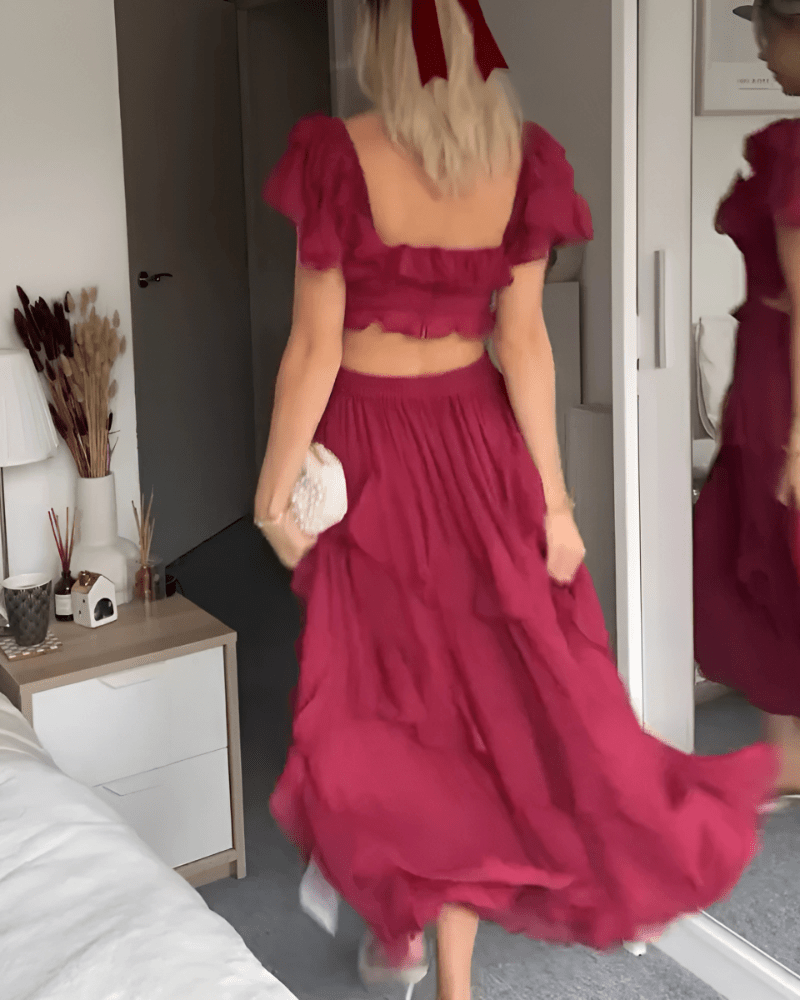 Dolly | Sophisticated Ruffle Summer Dress