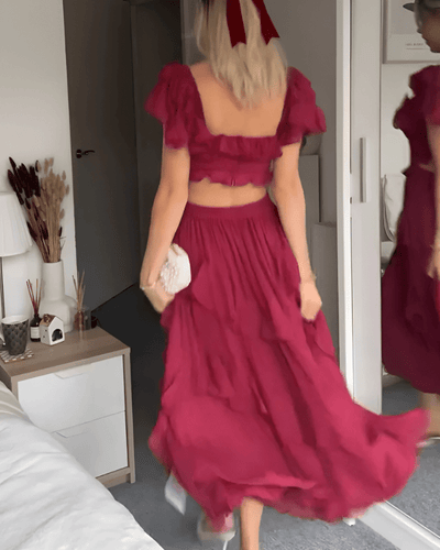 Dolly | Sophisticated Ruffle Summer Dress