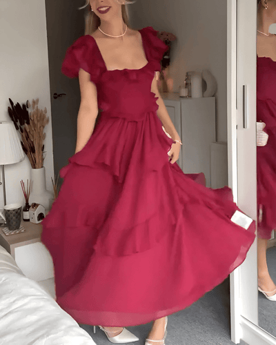 Dolly | Sophisticated Ruffle Summer Dress