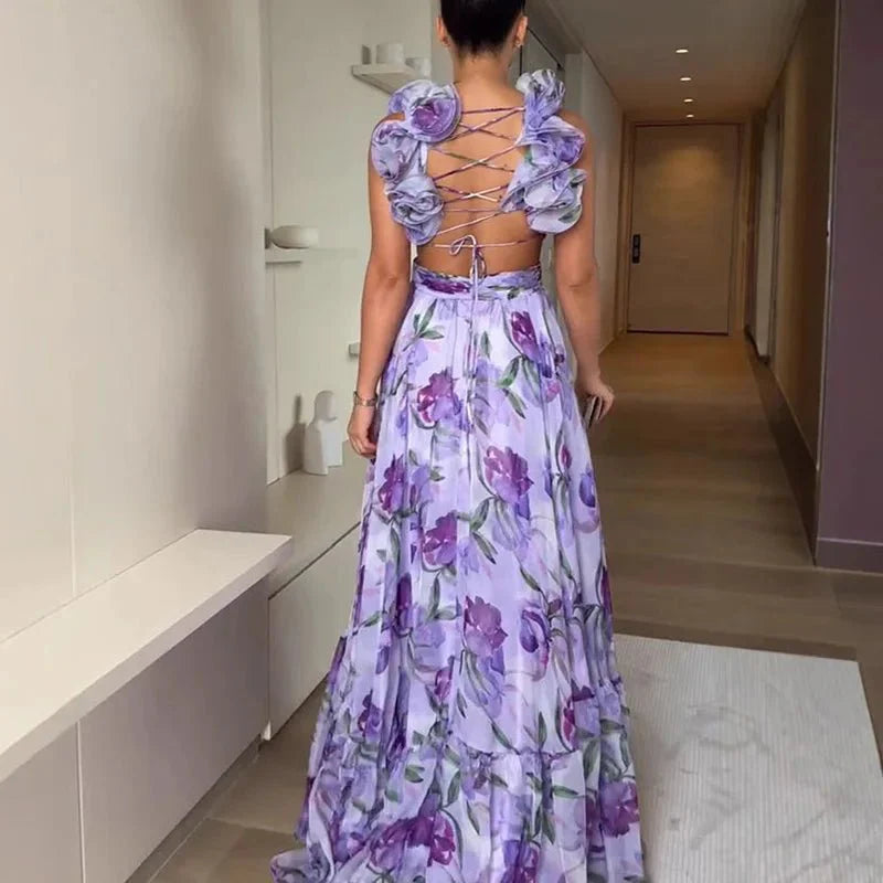 Dorsie | Blooming Floral Dress
