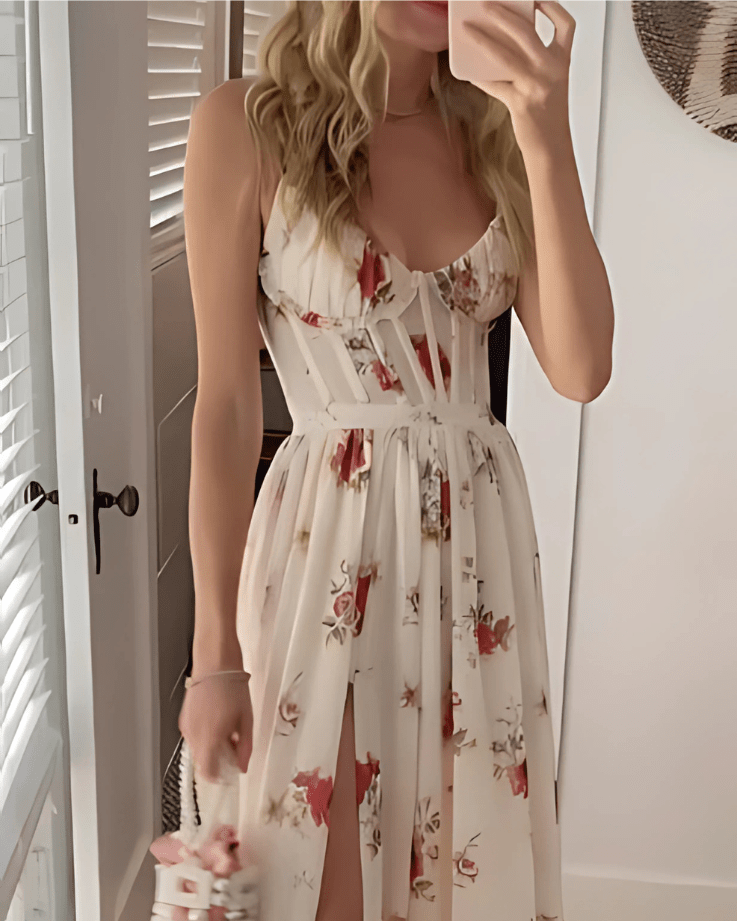 Florrie | Elegant Flowery Dress