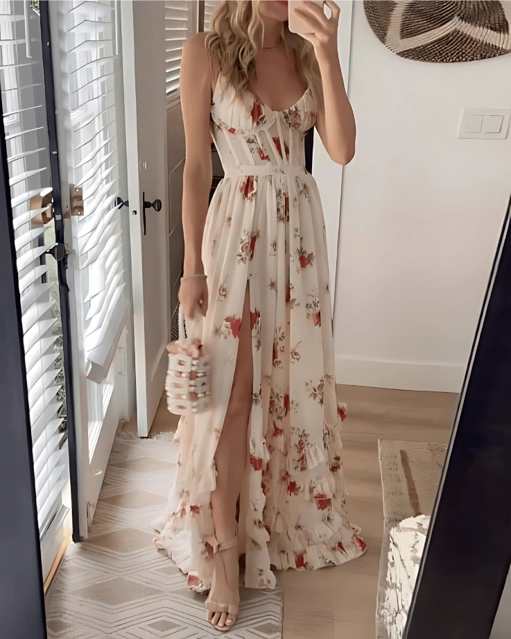 Florrie | Elegant Flowery Dress