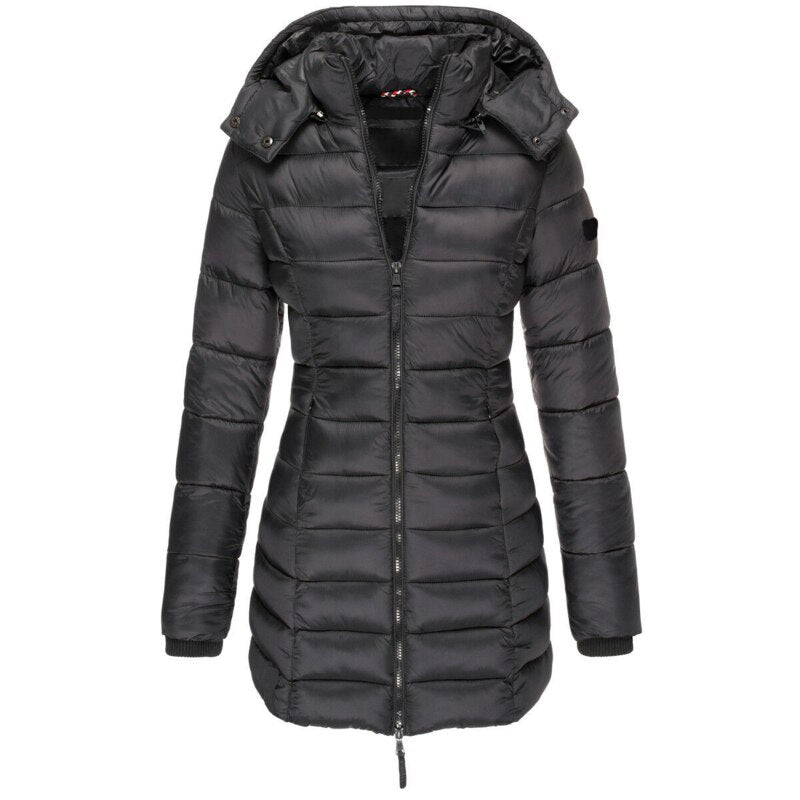 Daphne | Long Down Comfortable Jacket