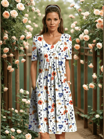 Marcelle | Elegant Dress With Tummy Coverage