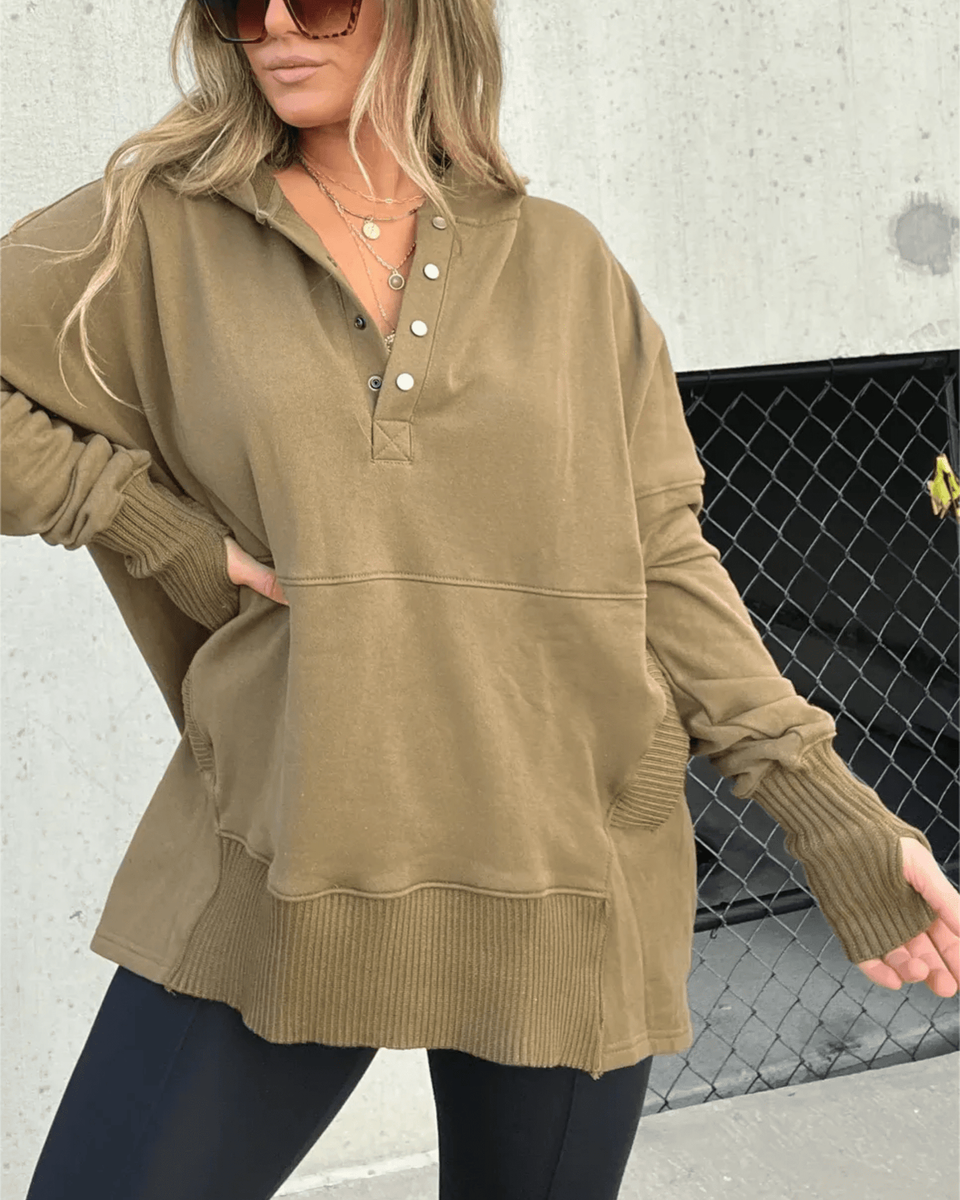 Mavie | Flowy First Class Hoodie