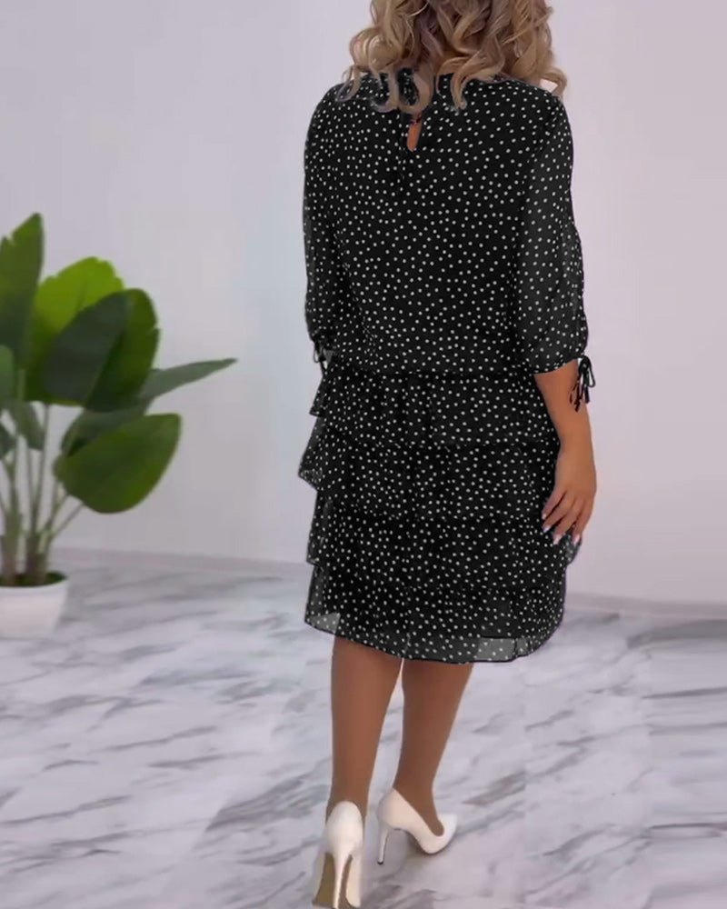 Mildred | Elegant Layered Dress