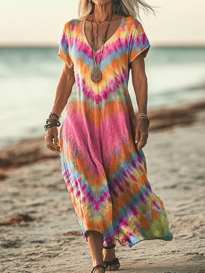 Navie | V-neckline Dress