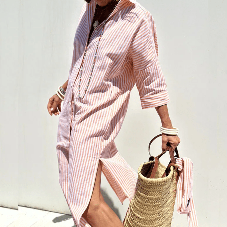 Olene | Striped Dress Shirt