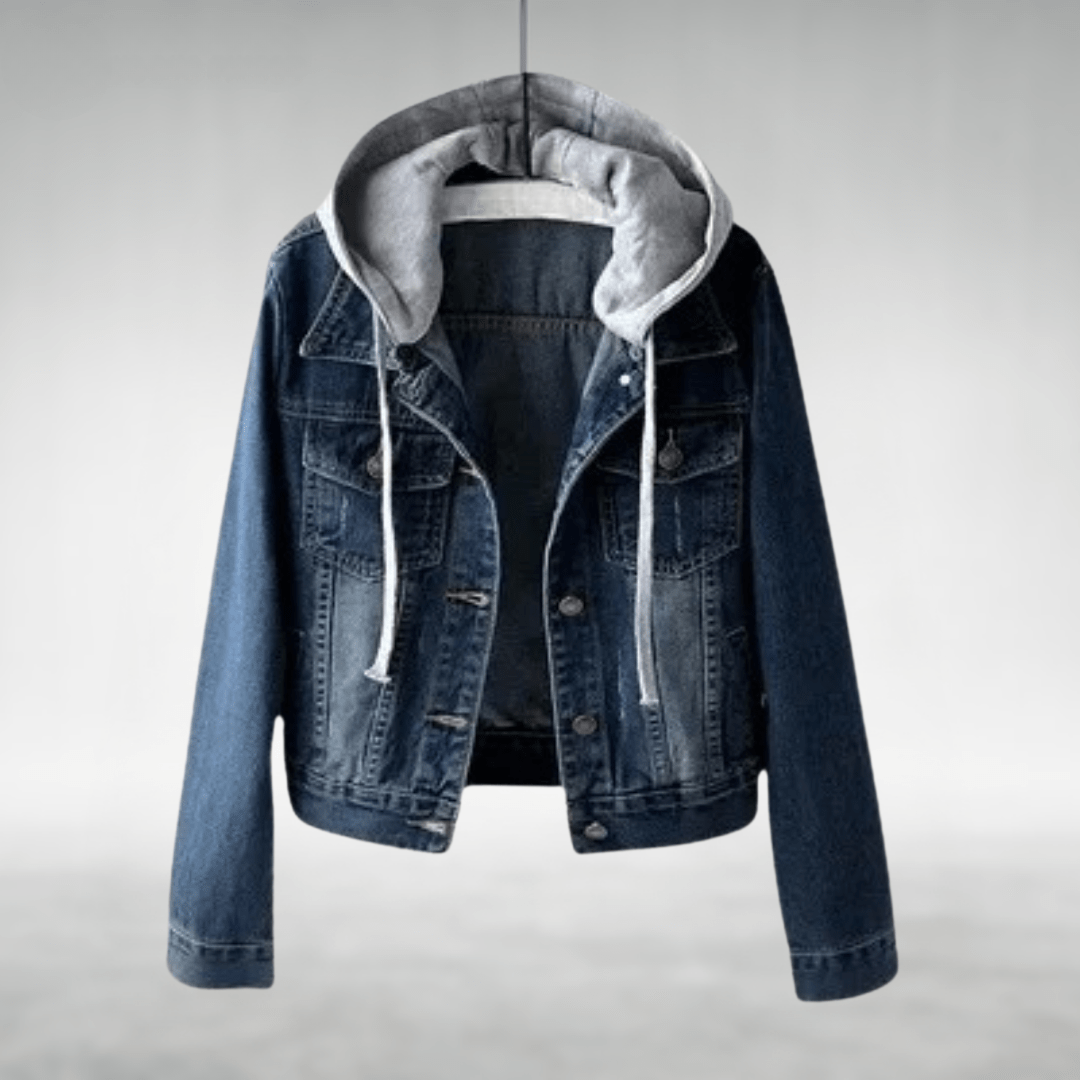 Zelle | Denim Hoodie